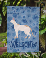 Colorpoint Shorthair #3 Cat Welcome Flag Garden Size CK4862GF