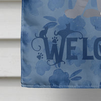 American Polydactyl #2 Cat Welcome Flag Canvas House Size CK5009CHF