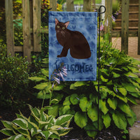 Burmese Cat Welcome Flag Garden Size CK5019GF