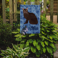Burmese #2 Cat Welcome Flag Garden Size CK5020GF