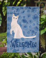 Burmilla #1 Cat Welcome Flag Garden Size CK5021GF