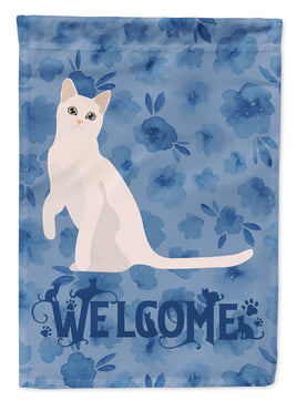 Burmilla #1 Cat Welcome Flag Garden Size CK5021GF