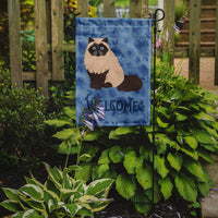 Colorpoint Persian Hymalayan Cat Welcome Flag Garden Size CK5025GF