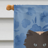 Colorpoint Persian Hymalayan #2 Cat Welcome Flag Canvas House Size CK5026CHF