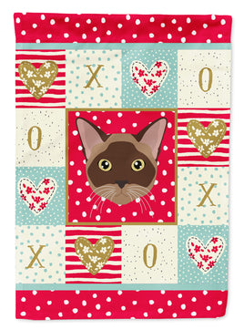 Burmese Cat Flag Canvas House Size CK5096CHF