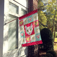 Burmilla Cat Flag Canvas House Size CK5097CHF