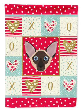 Colorpoint Shorthair Cat Flag Garden Size CK5106GF