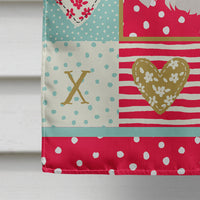 Coton de Tulear Flag Canvas House Size CK5192CHF