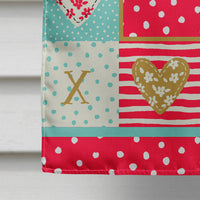 Amazon Parrot Love Flag Canvas House Size CK5519CHF