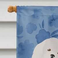 Coton de Tulear #2 Welcome Flag Canvas House Size CK5980CHF