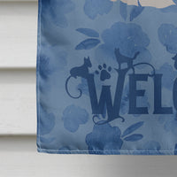 Coton de Tulear #2 Welcome Flag Canvas House Size CK5980CHF
