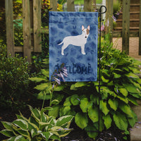 Bull Terrier Welcome Flag Garden Size CK6078GF
