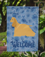 Cocker Spaniel Welcome Flag Garden Size CK6113GF