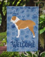 Central Asian Shepherd Dog Welcome Flag Garden Size CK6155GF