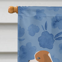 Cavalier King Charles Spaniel Welcome Flag Canvas House Size CK6176CHF
