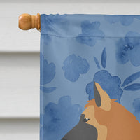 Belgian Shepherd Welcome Flag Canvas House Size CK6188CHF