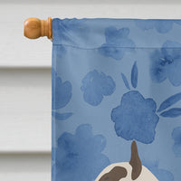 Bull Terrier Welcome Flag Canvas House Size CK6205CHF