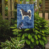 Alaskan Malamute Welcome Flag Garden Size CK6217GF