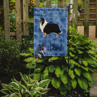 Collie Welcome Flag Garden Size CK6236GF