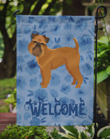 Brussels Griffon Welcome Flag Garden Size CK6248GF