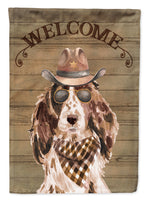 Cocker Spaniel Country Dog Flag Garden Size CK6296GF