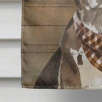 Catahoula Leopard Dog Country Dog Flag Canvas House Size CK6301CHF