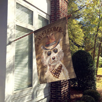 Champagne Cockapoo Country Dog Flag Canvas House Size CK6304CHF