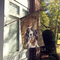 Cocker Spaniel #2 Country Dog Flag Canvas House Size CK6309CHF