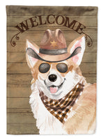 Corgi Country Dog Flag Canvas House Size CK6310CHF