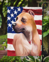 Alano Espanol American Flag Flag Garden Size CK6388GF