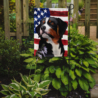 Appenzeller Sennenhund American Flag Flag Garden Size CK6405GF