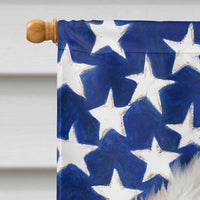 Bosnian Coarse-haired Hound American Flag Flag Canvas House Size CK6450CHF