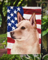 Canaan Dog American Flag Flag Garden Size CK6472GF