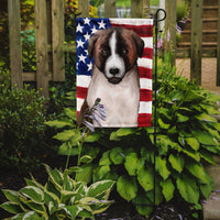 Cao de Gado Transmontano American Flag Flag Garden Size CK6477GF