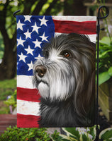 Catalan Sheepdog Dog American Flag Flag Garden Size CK6480GF