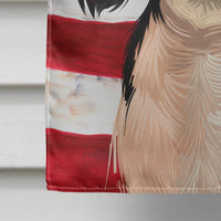 Cavalier Spaniel American Flag Flag Canvas House Size CK6482CHF