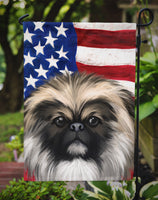 Chinese Imperial Dog American Flag Flag Garden Size CK6488GF