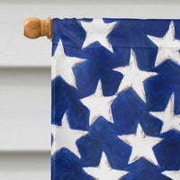Collie Smooth Dog American Flag Flag Canvas House Size CK6493CHF
