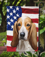 Colombian Fino Hound Dog American Flag Flag Garden Size CK6684GF