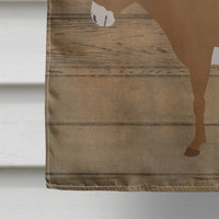Cotentin Donkey Welcome Flag Canvas House Size CK6793CHF
