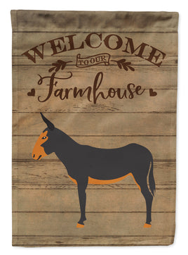 Catalan Donkey Welcome Flag Garden Size CK6799GF