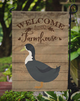 Blue Swedish Duck Welcome Flag Garden Size CK6806GF