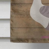 Buff Grey Back Goose Welcome Flag Canvas House Size CK6845CHF