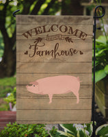 American Landrace Pig Welcome Flag Garden Size CK6876GF