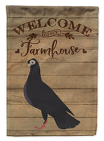 Budapest Highflyer Pigeon Welcome Flag Canvas House Size CK6891CHF
