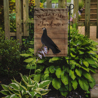 Budapest Highflyer Pigeon Welcome Flag Garden Size CK6891GF