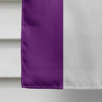 Asexual Pride Flag Canvas House Size