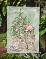 Christmas Briard #1 Flag Garden Size