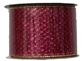 Christmas Ribbon Fuchsia
