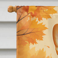 Corgi Fall House Flag
